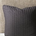 thumbnail image 2 of INK+IVY Rhea Cotton Clipped Jacquard Comforter Mini Set in Ivory/Charcoal, 2 of 11