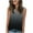 Fall Clothes Black, variant on Womens Button Up Tank Tops, Sleeveless Shirts for Women Summer Fashion Loose Fit Ombre Tie Dye Notch V Neck Dressy Blouses