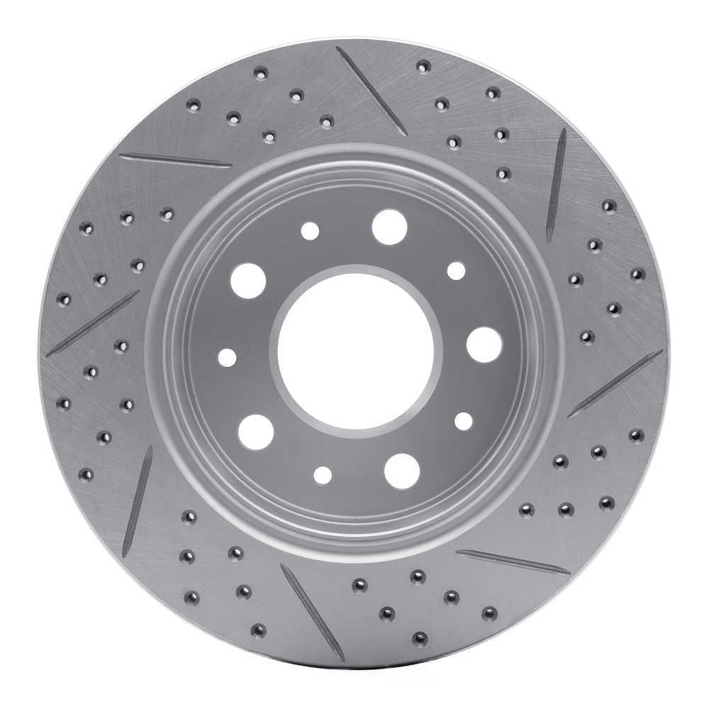 Dynamic Friction Company 830-40117R DFC Geoperformance Rotor - Drilled and Slotted