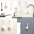 thumbnail image 5 of Ganchos adhesivos grandes, juego de 10 ganchos de pared de gran tamaño para colgar colgadores de pared transparentes resistentes al agua JAMW Sencillez, 5 of 5