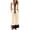 *Beige, variant on VBVC Women's 2 Piece Cotton-Linen Outfit Set,Ladies Sleeveless Button Down Top,High Waist Contrast Wide Leg Pants For Women,Pink,S-2XL