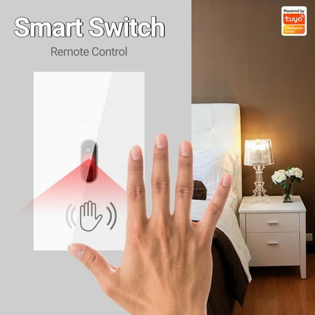 

Hadanceo Smart Life APP Smart Switch Remote Control Solid Lightweight Compact Home House WiFi Wireless Remote Switch for Home