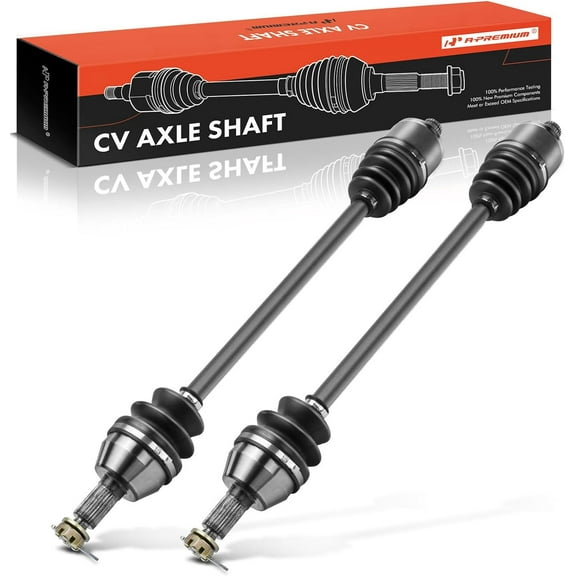A-Premium Pair (2) Rear CV Axle Shaft Assembly Compatible with Polaris RZR XP 4 1000 2014-2015, RZR XP 1000 2014-2015, Left and Right, Driver and Passenger Side, Replace# 1333124