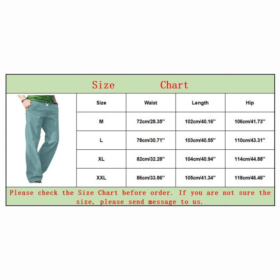 Vedolay Pants Casual Men's Cotton Linen Pant Loose Fit Summer Beach Pants Lightweight Elastic Waist Harem Pant,Gray M