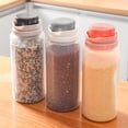 thumbnail image 4 of Food Storage Tank Moisture-proof Lids Jars Cereal Visible Dispenser Multi-function Bucket Spaghetti Refrigerator White Gray, 4 of 10