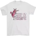 thumbnail image 2 of Keep It Shrimple Funny Shrimp Prawns Mens T-Shirt 100% Cotton, 2 of 3