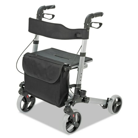 - HealthSmart Gateway Aluminum Rollator, Titanium, 31