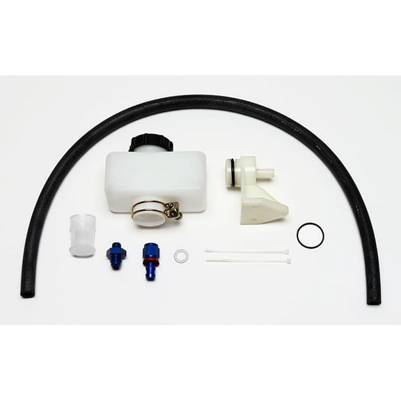 Wilwood 260-8742 Master Cylinder Reservoir Kit, Compact Remote M/C w/Fittings,10.7 oz. Res.