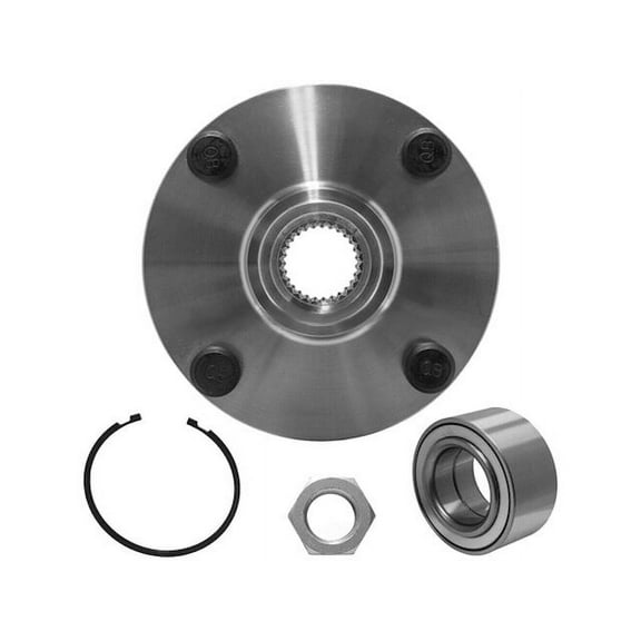 Front Wheel Hub Repair Kit - Compatible with 1998 - 2001 Nissan Altima 2.4L 4-Cylinder 1999 2000