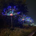 thumbnail image 4 of Luz de hadas para decoración de jardín, 90/120/150/200LED, lámpara de césped de diente de león, 8 modos de luz, luz de tierra de diente de león, 600mAh para balcón de patio, 4 of 8