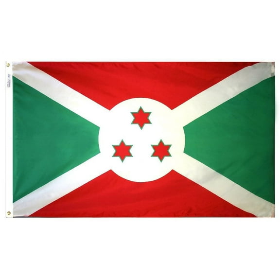 Burundi - 2'X3' Nylon Flag