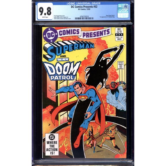Collectible DC Comics Presents #52 - CGC 9.8 Comic Book