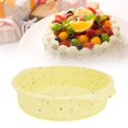 thumbnail image 1 of Silicone Cake , Corrosion- Non-stick Cake  Pan With  Silicone Materials For Most People For Home Kitchen Yellow With Color Particle, 1 of 8