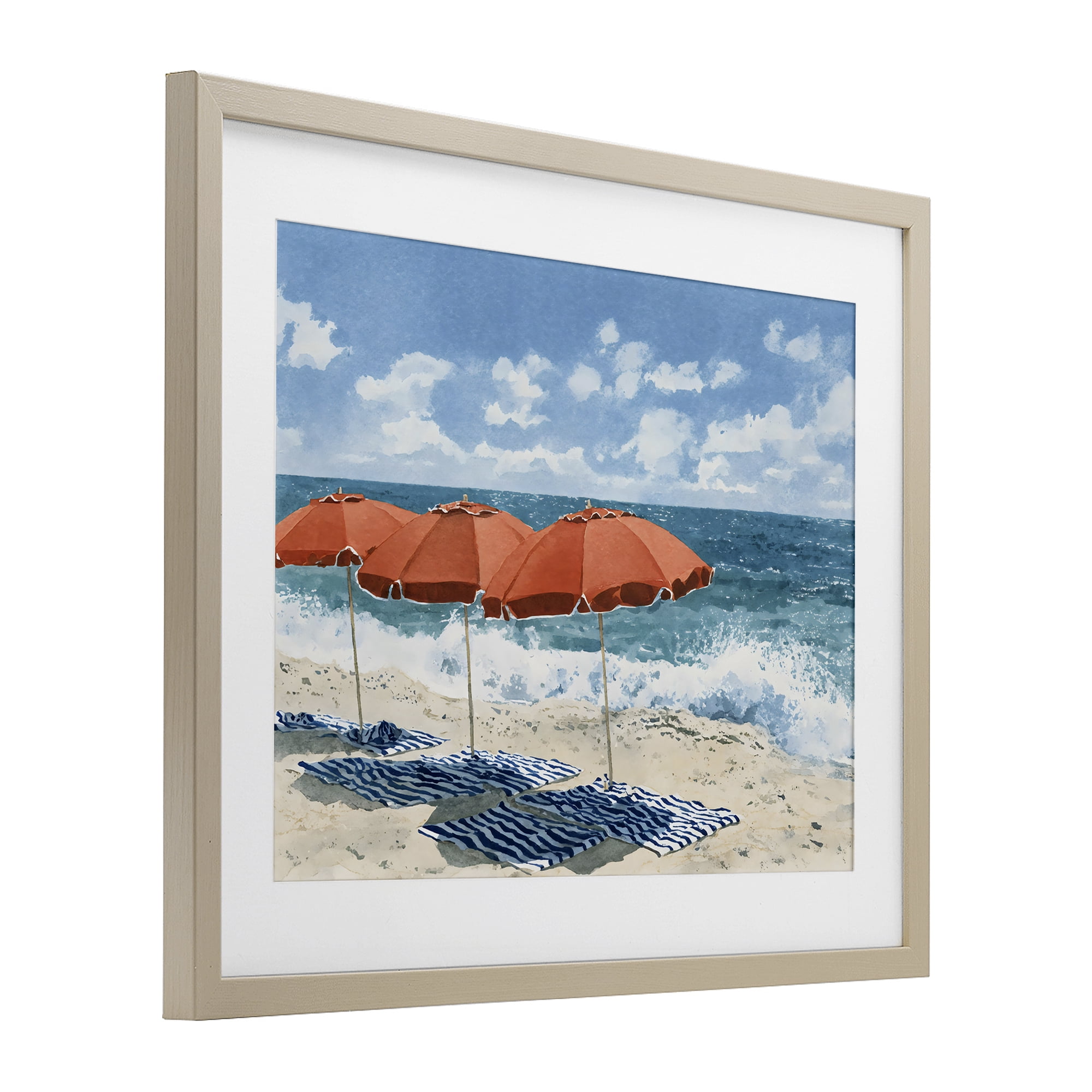 Stupell Industries Shade From The Sun Birch Framed Print Under Glass, design by Franklyn Gregory
