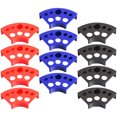 thumbnail image 2 of Tattoos Pigment Cup Holder Fan Shaped Support for Storage Made of Plastic Assorted Color, 2 of 6
