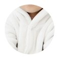 thumbnail image 5 of Wearable Blanket Hoodie, Plush Teddy One Piece Bear Suit for Baby, Girls and Boys,Fluffy, Warth Hood, Button-Front Closure, 5 of 6