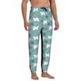thumbnail image 4 of Kdxio whiter Snow bear Print Pattern Joggers,Sweatpants for Men with Pockets-Small, 4 of 5