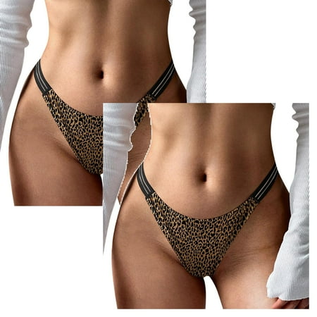 2packs Womens Cute V Back Lace Panties Lace Thong Panties Scrunch Panties for Women Seamless Solid Color High Cut Bikini Panties for Women Comfortable Low Waist Panties High Cut Bikini Panties fo