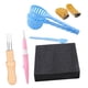 thumbnail image 5 of Protectores de dedos para fieltrar con aguja, alfombrilla de esponja fácil de usar, kits de inicio para fieltrar joyas y crear hermosos animales de fi, 5 of 9