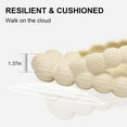 thumbnail image 6 of KAQ Massage Bubble Slides Flip Flops for Women Men, Golf Ball Bubble Cloud Thong Sandals, Funny Lychee Bubble Slippers, Beach Bedroom Shower Peanut Slides, 6 of 8