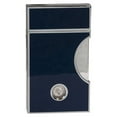 thumbnail image 2 of Rocky Patel Lighter Crest Flat Flame - NAVY BLUE AND CHROME, 2 of 2