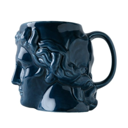 

Unique Coffee Cups David for Head Mug Apollo Sculpture Cup Ceramic Tea Mugs for Soup Hot Cocoa Drinks Chocolate Milk Water