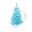 Blue, variant on Tabletop Christmas Tree With Ornaments, Blue Artificial Christmas Tree for Desk, Mini Holiday Party Decoration for Indoor Home, Window, Walkway, Living Room, Office