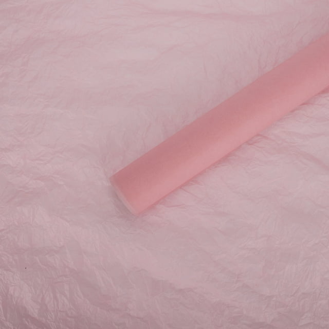 Firefly hope Papel de color, papel de copia fino, embalaje de ropa, forro, papel de pera de nieve, flores, papel de regalo, 70 * 50 cm (rosa claro)