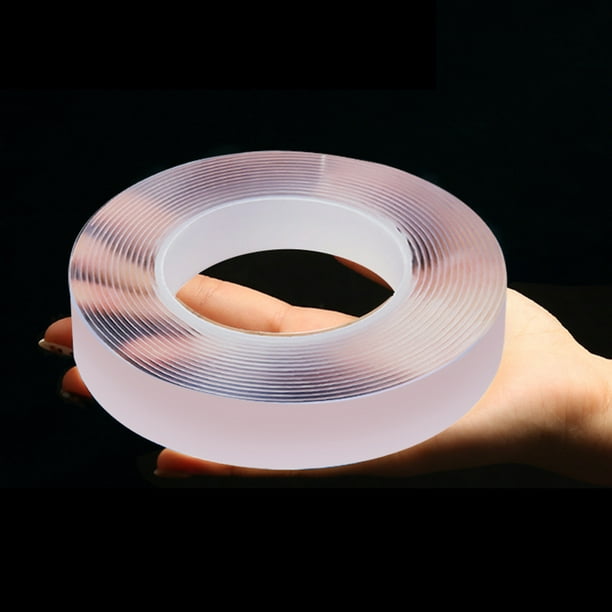 Nano Tape, Multifunctional Nano Non-slip Double Sided Tape Transparent  Traceless Double-sided Gel Clear Tape Washable Reusable Adhesive Tape For  Home