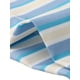 thumbnail image 5 of Pantalones de rayas casuales INSPIRE CHIC para mujer, de pierna ancha, con cintura elástica y cordón, pantalones palazzo de lounge XS azul claro, 5 of 6