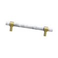 thumbnail image 3 of Kuntesetty Marble Cabinet Pulls Cabinet Handle,Reaplcement Elegant Dresser Pulls Hardware for Cupboard Dresser Drawers Kitchen Wardrobes 35x170mm White, 3 of 8