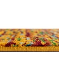 thumbnail image 4 of Unique Loom Calypso Collection Area Rug - Mento (2' 7" x 12' Runner Yellow/Blue), 4 of 6