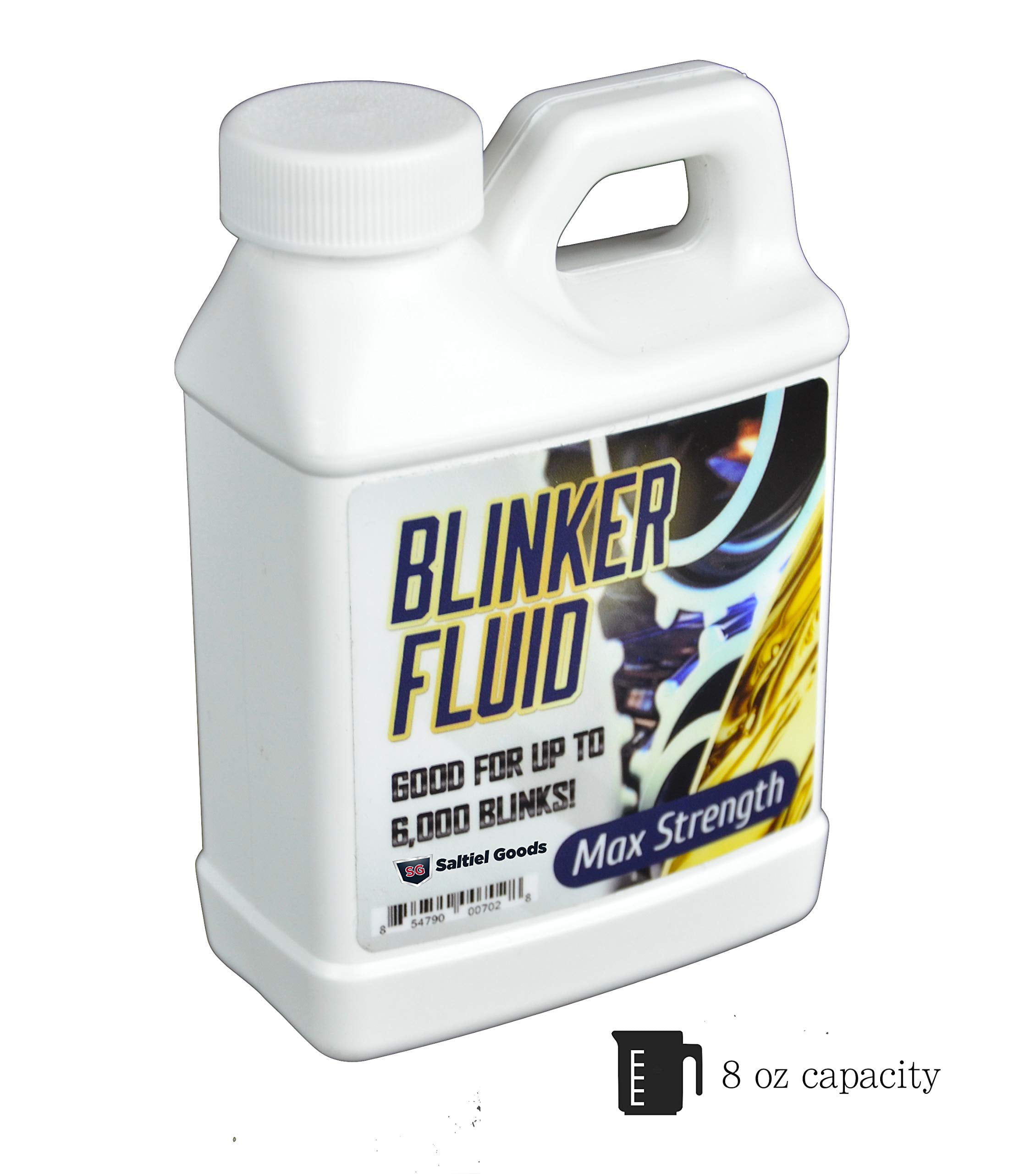 Blinker Fluid-HAND HELD VERSION-Hilarious Gag Gift-Stocking Stuffer-Car  Prank-8 oz EMPTY Bottle