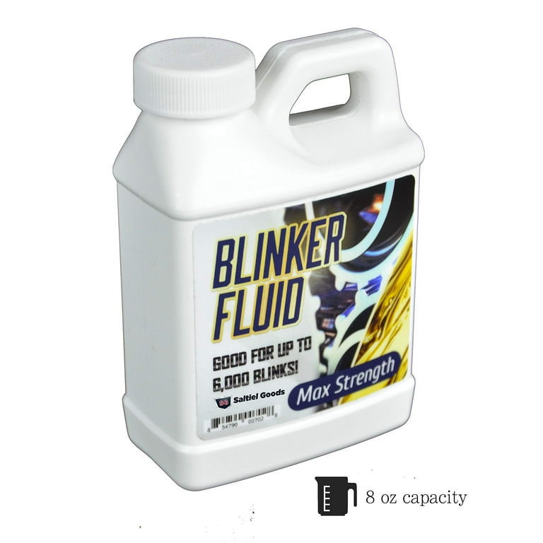 Blinker Fluid Gag Gift | 16 Oz Empty Bottle | Funny Car Joke Gift | Auto Shop Humor | Dad Joke Prank