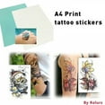 A4 Temporary Tattoo DIY Printing Paper Transfer Decal Papers for Inkjet