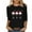 Black-5, variant on Feancey Christmas Tee Shirts for Women Plus Size 3/4 Sleeve Tunic Tops Holiday Casual Round Neck Loose Blouse Dressy Trendy Going Out T-Shirt Black 5XL