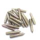 thumbnail image 1 of Haozheng Perno de suspensión M8x40 Perno de doble cabeza Tornillo autorroscante para muebles 20 piezas Bronce, 1 of 4