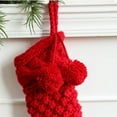 thumbnail image 4 of Christmas Stockings 18" Knitted Christmas Socks Family Holiday Decorations Great Big Stockings for Gift to Family, Friends and Kids (Cream, Length 18",Pack 1), 4 of 7