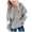 Ghood245-Grey, variant on xaweyi Girls Comfort Warm Long Sleeve Hooded Sweatshirt Fashion Halloween Printed Tops for Daily Outdoor Wear Size 11-12 Years
