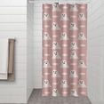 thumbnail image 2 of Cute Ghost Halloween Pattern Shower Curtain 36"x72" ,Bathroom Decorative Shower Curtains Set with 12 Hooks,Modern Waterproof Washable Shower Curtain, 2 of 6
