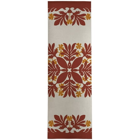 

Brit Rust Kitchen Mat by Kavka Designs