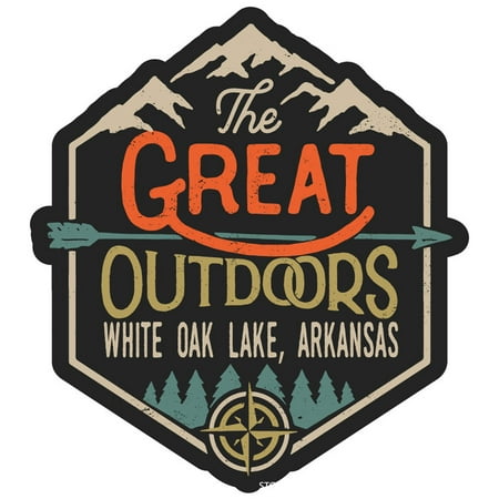 

White Oak Lake Arkansas The Great Outdoors Design 2-Inch Fridge Magnet