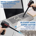 thumbnail image 3 of Aspiradora de computadora en 1, soplador de aire comprimido, aspiradora de mano inalámbrica, kit de limpieza de teclado, lata de aire pulverizadora eléctrica para PC (hy), 3 of 5