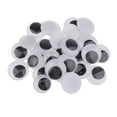 thumbnail image 2 of HOMYL 2x150 Pieces Self Adhesive Wiggle Googly Eyes DIY Toys Scrapbooking Accessory 2 Pcs, 2 of 8