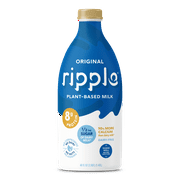 Ripple Original Nutritious Plant-Based Milk, 48 fl oz
