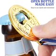thumbnail image 4 of Abridor de botellas/abridores de cerveza con forma de medalla de oro de 2 piezas, sólido, fácil de usar, los mejores abridores de botellas, 4 of 5