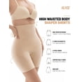 thumbnail image 2 of Shapewear for Women Tummy Control, High Waisted Body Shaper Shorts Butt Lifting Thigh Slimmer Shapewear Under Dress, 2 of 6