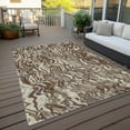 thumbnail image 6 of Addison Rugs Chantille Indoor/Outdoor Transitional Swirls Brown Washable Rectangle Rug, 10' x 14', 6 of 6