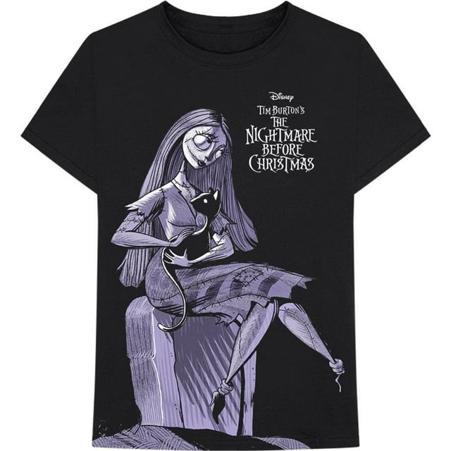 Nightmare Before Christmas T-Shirt en Coton Jumbo Sally pour Adulte