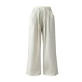 thumbnail image 5 of CPNG Girls Wide Leg Pants Elastic High Waist Straight Leg Casual Pants Lightweight Breathable Streetwear Pants, 5 of 7
